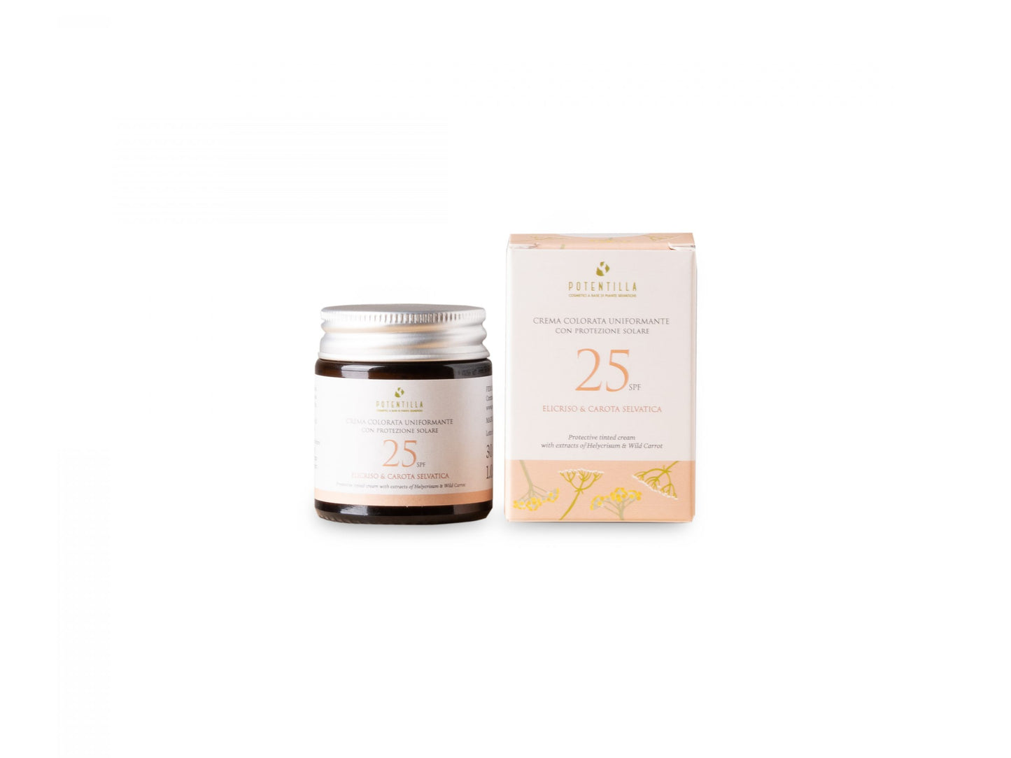 Crema Viso Colorata SPF 25 - Potentilla