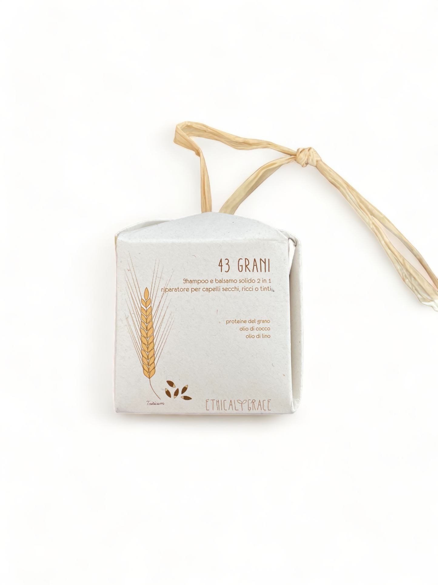 Shampoo Solido 2in1 43 Grani (Capelli secchi, ricci o tinti)
