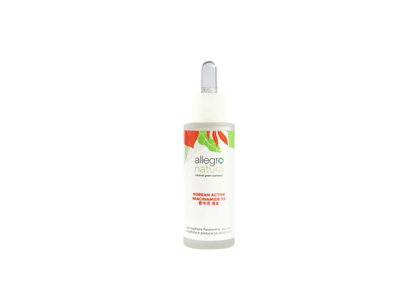 Siero Viso niacinamide 5% in vasetto di vetro