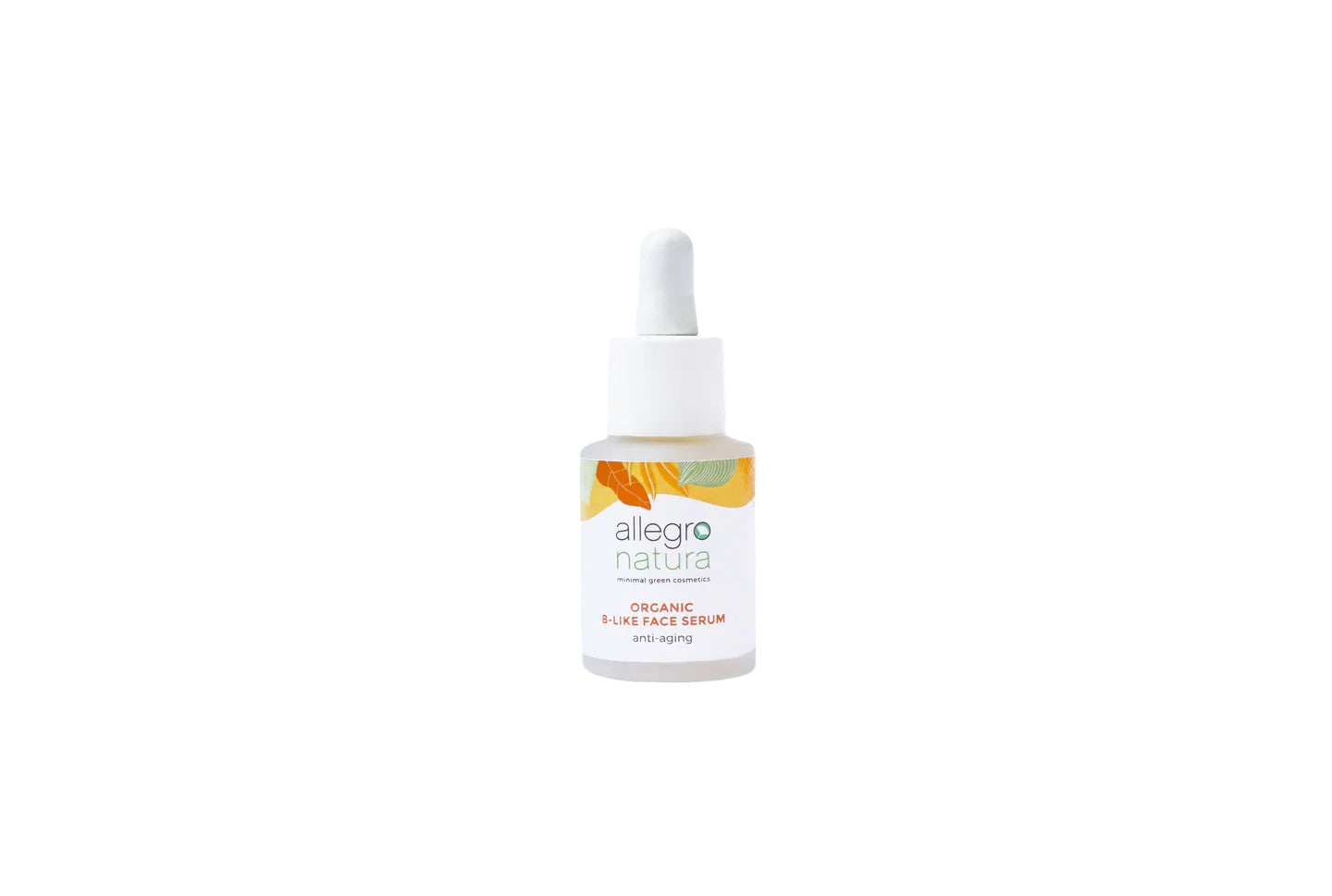 Siero viso bio antiage in flacone di vetro