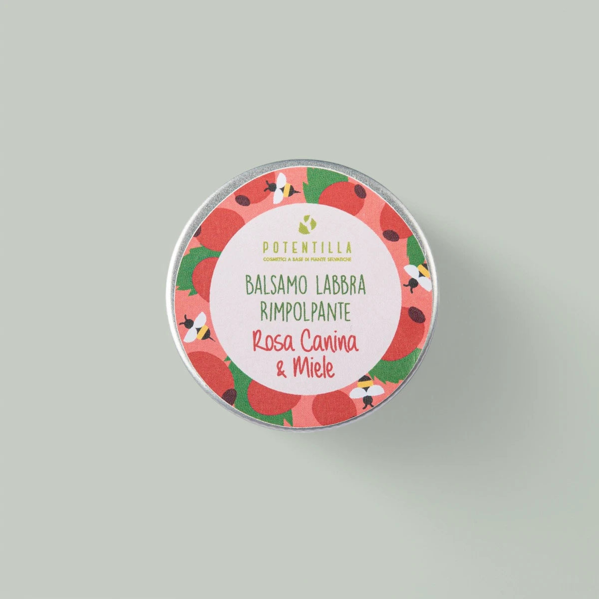 Balsamo Labbra Rimpolpante Rosa canina e Miele - Potentilla