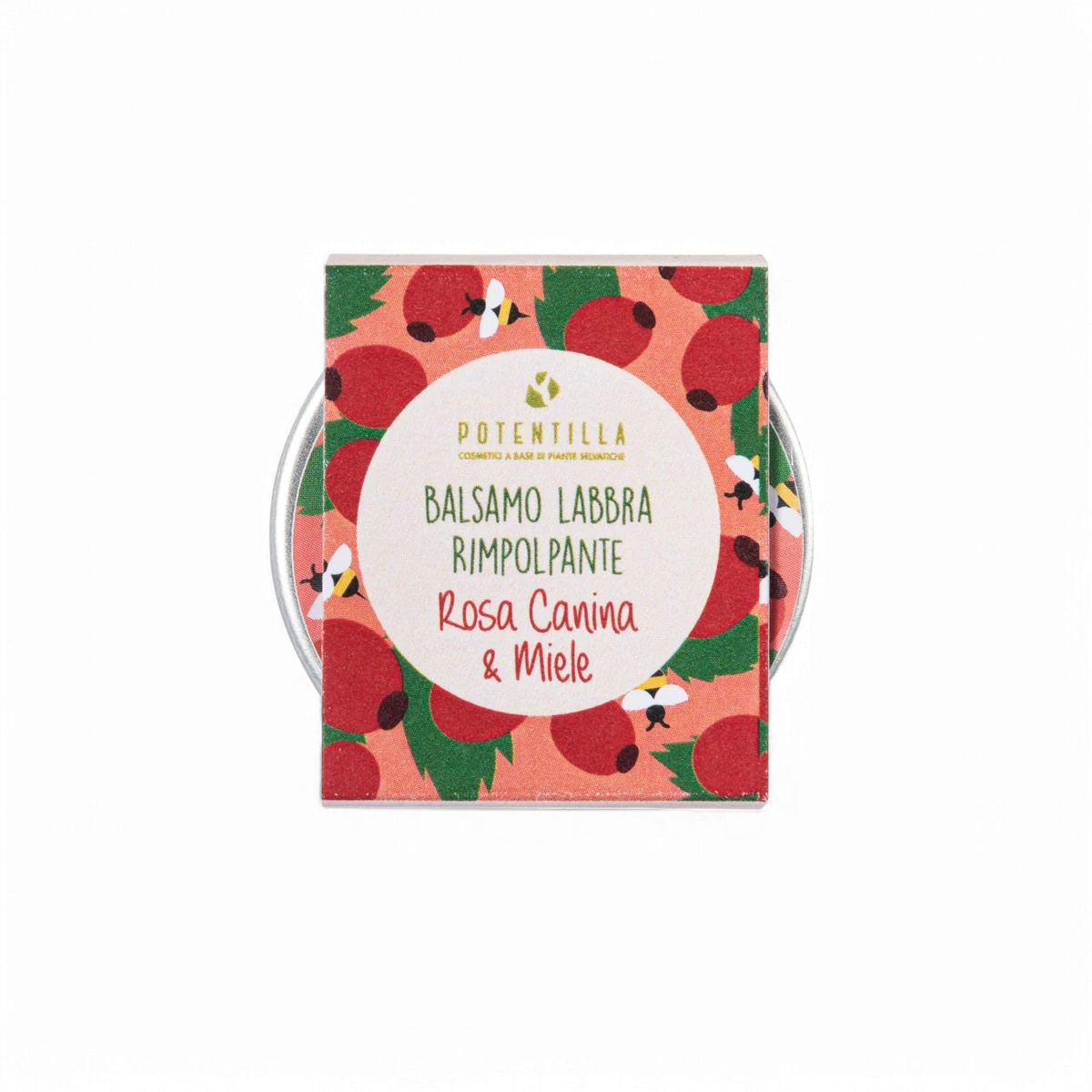 Balsamo Labbra Rimpolpante Rosa canina e Miele - Potentilla