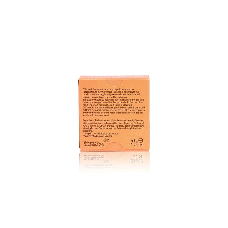 Doccia Shampoo Solido Doposole Antisale - Officina Naturae