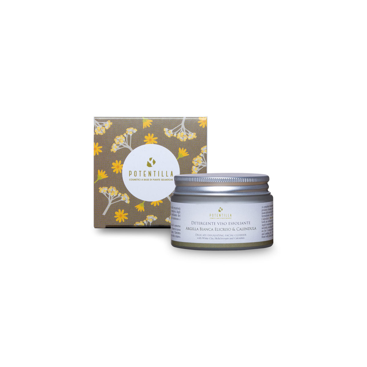 Detergente Viso con Delicata Azione Esfoliante - Potentilla