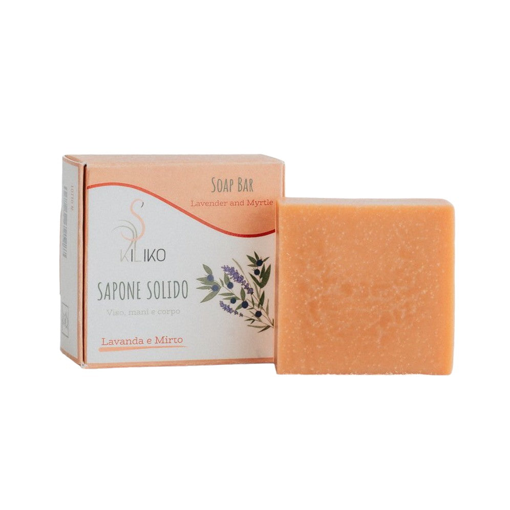 Sapone Lavanda e Mirto – viso, mani e corpo -Kiliko