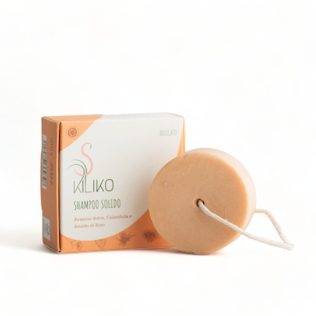 Shampoo Delicato Arancio Dolce, Calendula -Kiliko