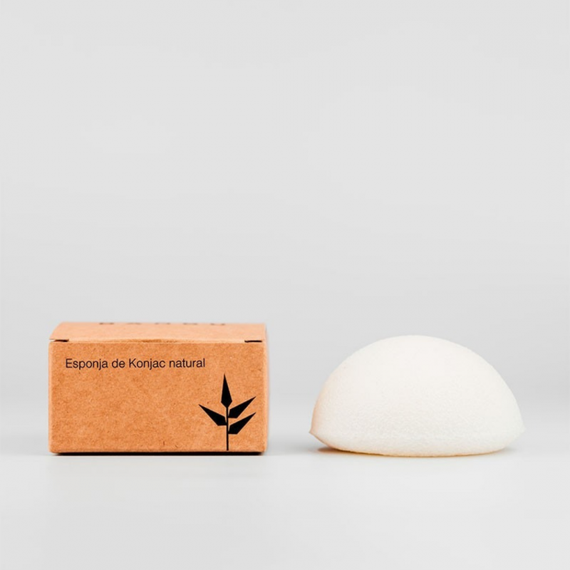 Spugna Konjac Bianca Viso - Banbu