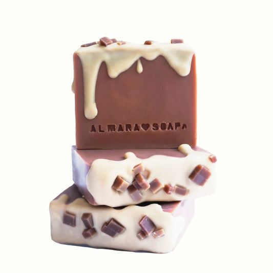 Sapone artigianale Caramel Cupcake - Almara Soap (Edizione Limitata)