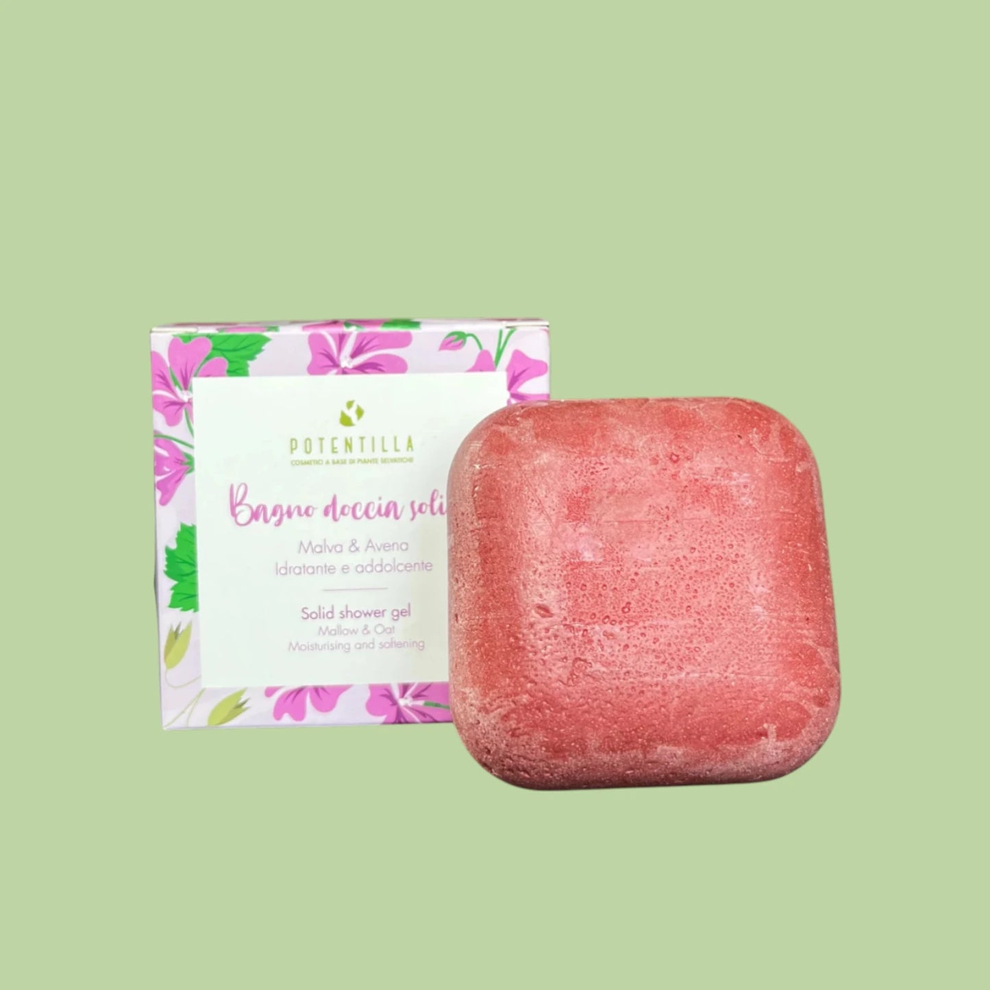 Bagnodoccia Solido Idratante & Addolcente – Malva e Avena - Potentilla