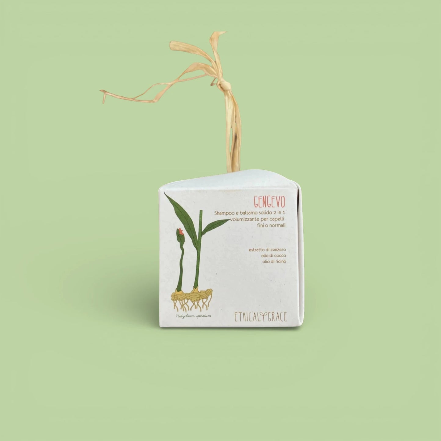 Gengevo – Shampoo e Balsamo Solido Volumizzante per Capelli Fini o Normali - Ethical Grace