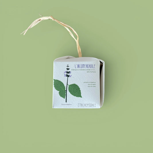 L’Incomparabile – Shampoo e Balsamo Solido Antiforfora & Antiprurito - Ethical Grace