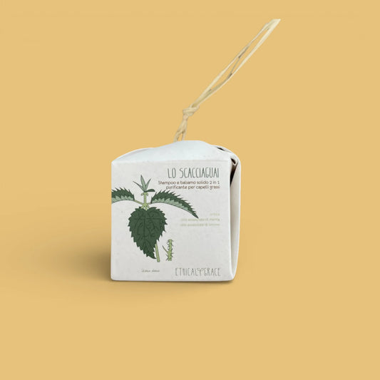 Scacciaguai - Shampoo Solido Naturale per Capelli Grassi - Ethical Grace