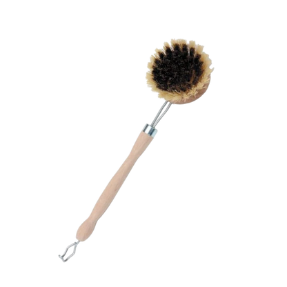 Spazzola per Piatti con manico lungo + testine - La Droguerie Ecologique