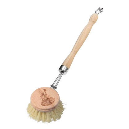 Spazzola per Piatti con manico lungo + testine - La Droguerie Ecologique