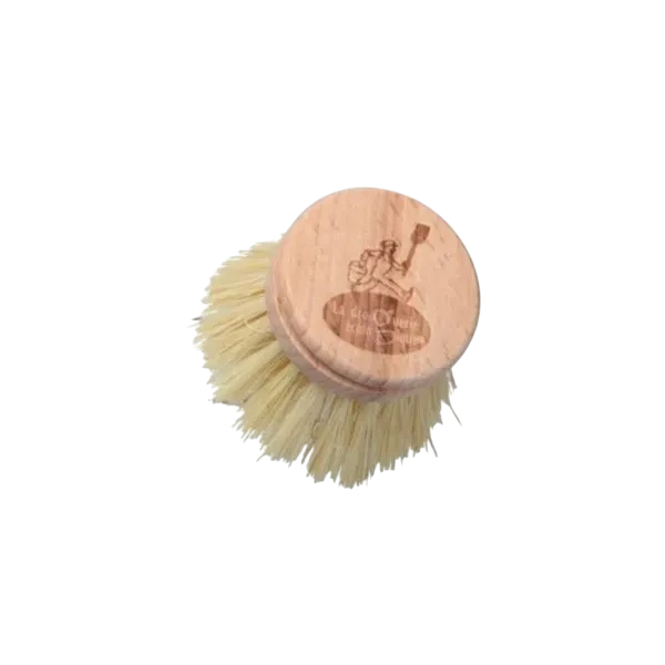 Spazzola per Piatti con manico lungo + testine - La Droguerie Ecologique