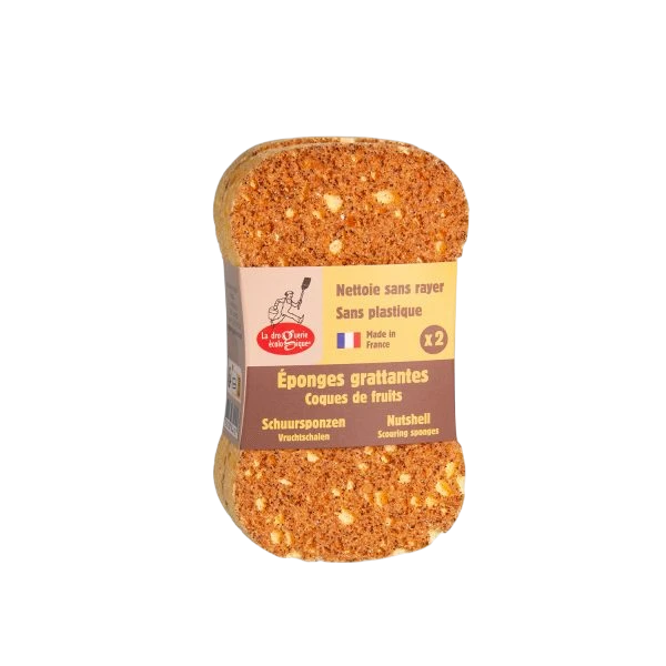 Set da 2 Spugne Abrasive Antigraffio - La Droguerie Ecologique