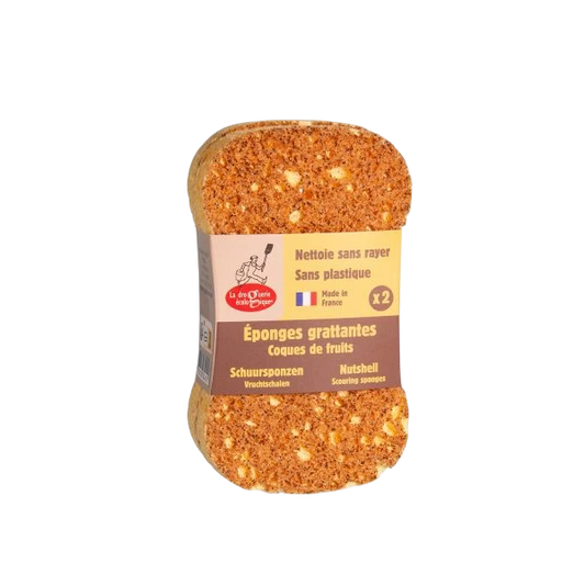 Set da 2 Spugne Abrasive Antigraffio - La Droguerie Ecologique